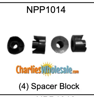NPP1014 Set of 4 Spacer Blocks Replacement Kit