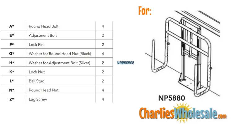 NPP50508 Hardware Pack – Comprehensive Fastener Kit for Assembly and Repair