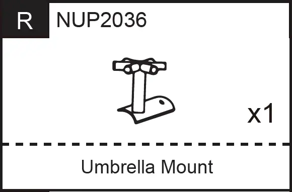 NUP2036 Mounting Bracket Replacement