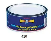 One-Step Fiberglass Restorer and Protective Wax