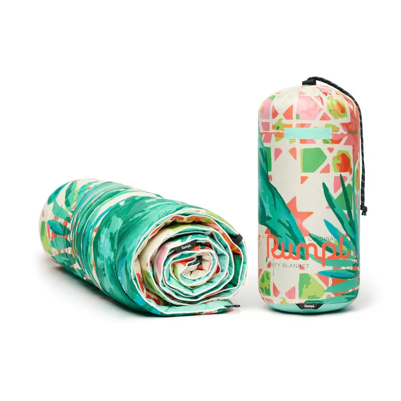 Original Puffy Blanket – Moroccan Palm Turpledd Throw