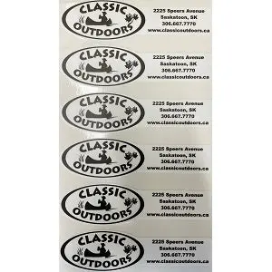 Outdoor-Themed Vinyl Decals for Gear and Vehicles
