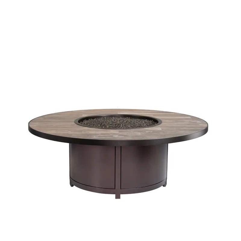 Ow Lee 54-Inch Round Capri Iron Fire Pit