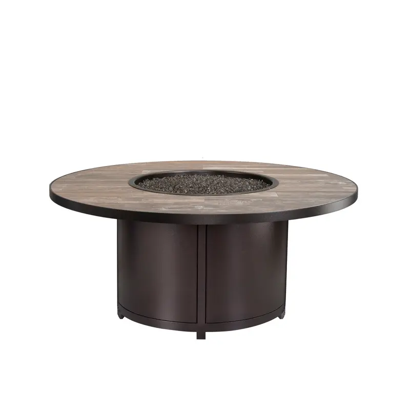 Ow Lee Elba 54-Inch Round Aluminum Fire Pit