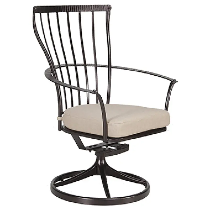 Ow Lee Monterra Dining Swivel Rocker Arm Chair – Hybrid Motion Dining Seat