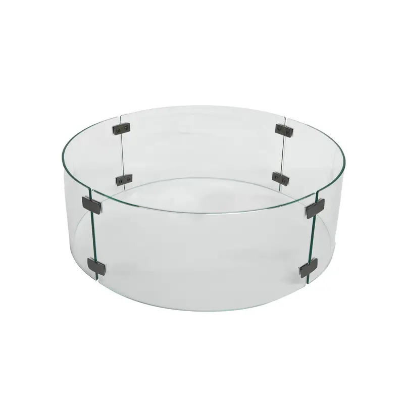 Ow Lee Small Round Tempered Glass Table Guard – 30″ Diameter
