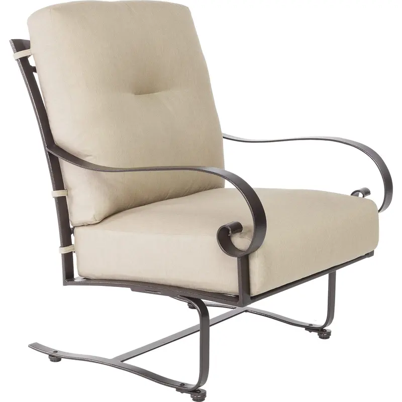 Pasadera Spring-Base Lounge Chair – O.W. Lee Aluminum Frame