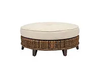 Patio Renaissance Antigua 42-Inch Round Ottoman Cushion Replacement