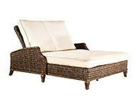 Patio Renaissance Monticello Double Adjustable Chaise Cushion Replacement