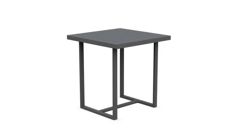 Pavia 35-Inch Charcoal Counter Height Table by Azurro Living
