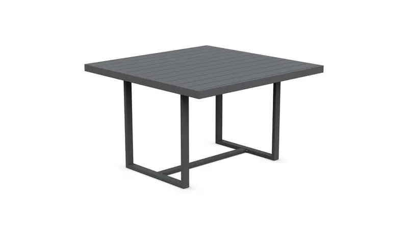 Pavia 48-Inch Charcoal Dining Table by Azurro Living