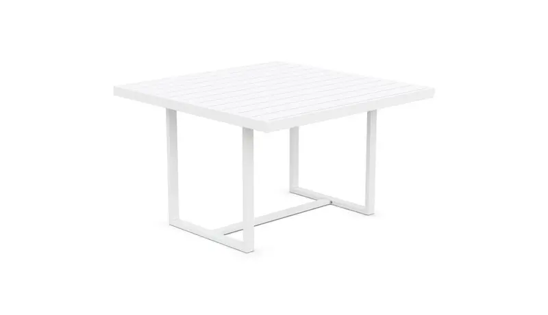 Pavia 48-Inch White Dining Table by Azurro Living