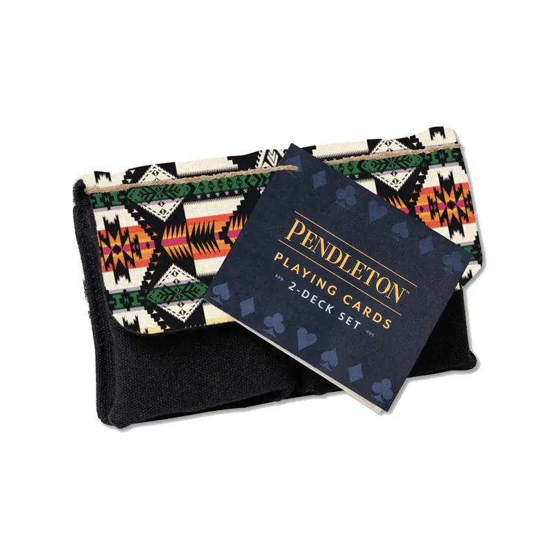 Pendleton Wool-Blend Playing Cards – Premium Travel-Friendly Deck with Artistic Design