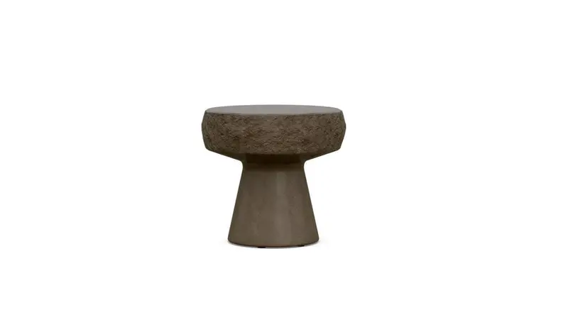 Pensacola Umber-Finish Side Table by Azurro Living