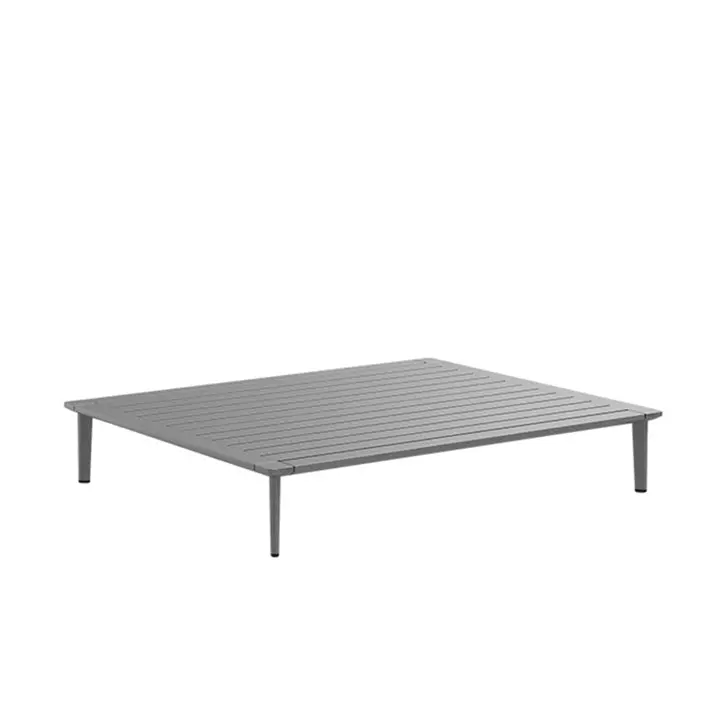 Platform 48″ x 40″ Rectangular Coffee Table | Tropitone Low-Profile Outdoor Surface