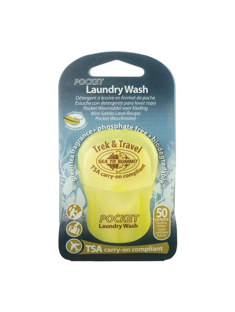 Pocket Laundry Detergent Sheets for Travel