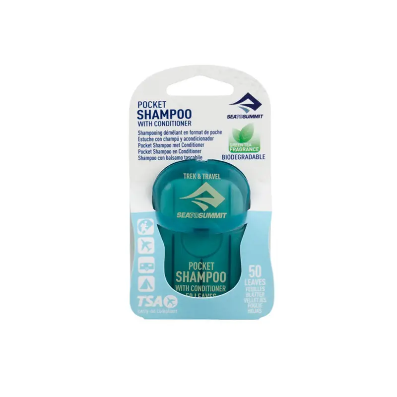 Pocket-Sized Shampoo + Conditioner Travel Sachet