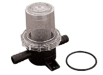 Polypropylene In-Line Strainer for Freshwater and Bilge Systems