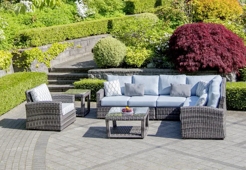 Portfino Curved Sectional Sofa – Ratana Outdoor Design