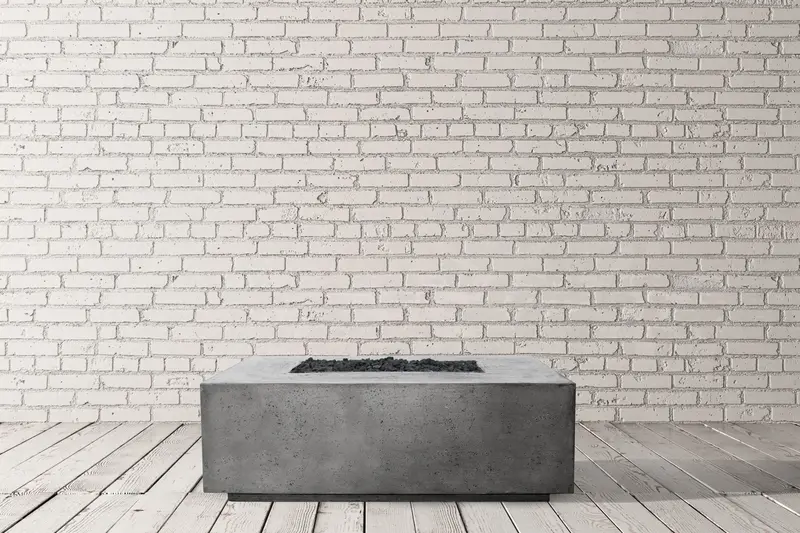 Porto 58″ Gas Fire Table – Balanced Proportions, Integrated Ignition, All-Weather Durability