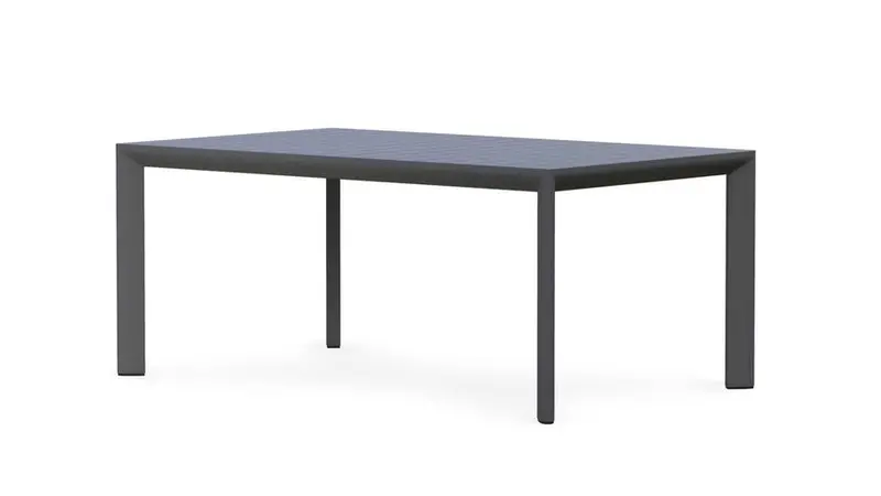 Porto 72-Inch Charcoal Dining Table by Azurro Living