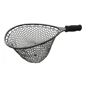 Promar Hook-Resistant Landing Net – 15×11 Inch Hoop, 7 Inch Handle