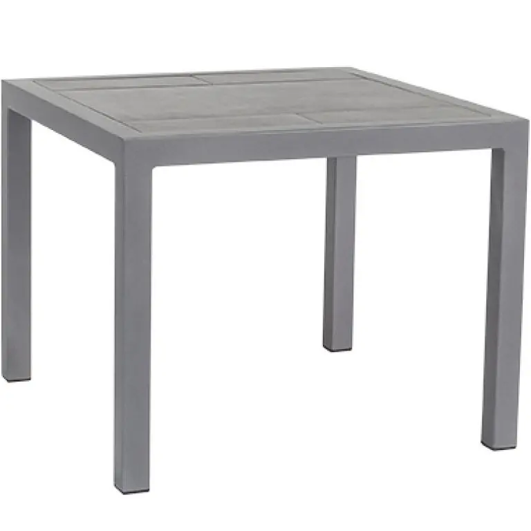Quadra 23″ Square Side Table | O.W. Lee Aluminum Patio Table