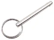 Quick-Release Safety Pin for Tow Equipment