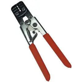 Ratcheting Crimping Tool with Built-In Pressure Release