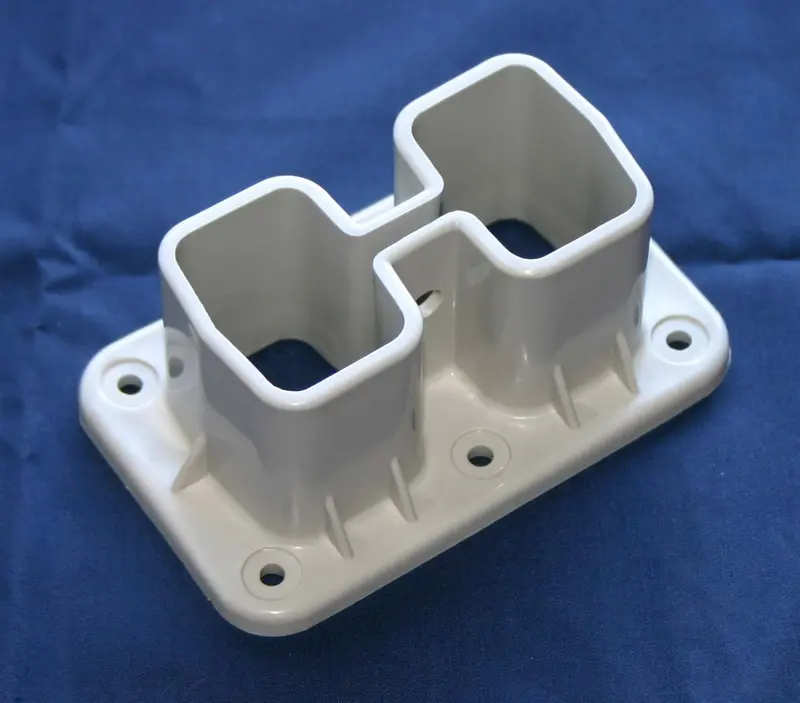 Rear Flange Pair Replacement for Vinyl Works Deck Ladder