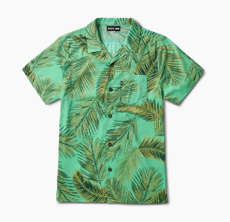 Reef Peters Short-Sleeve Men’s Shirt