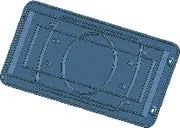 Retrofit Mounting Plate for Marine Stereo Installation