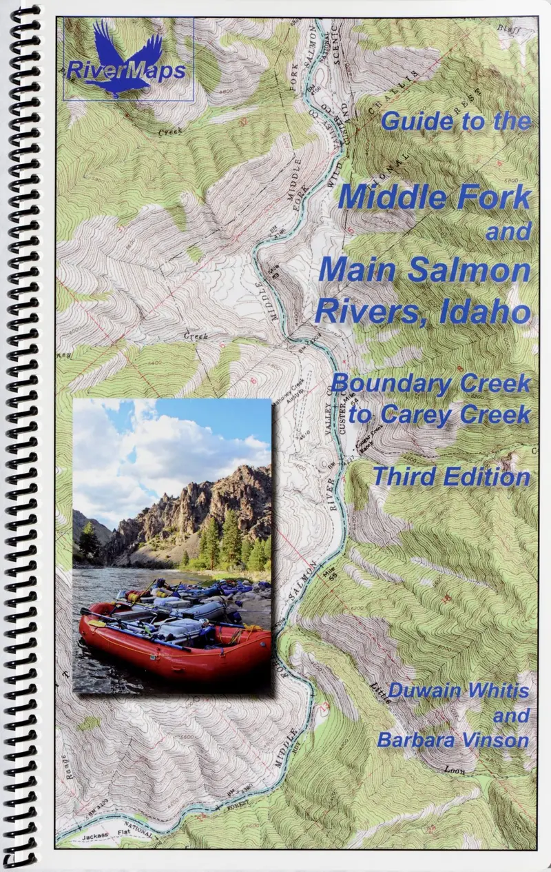 River Maps Middle Fork & Main Salmon River Guidebook – 5th Edition