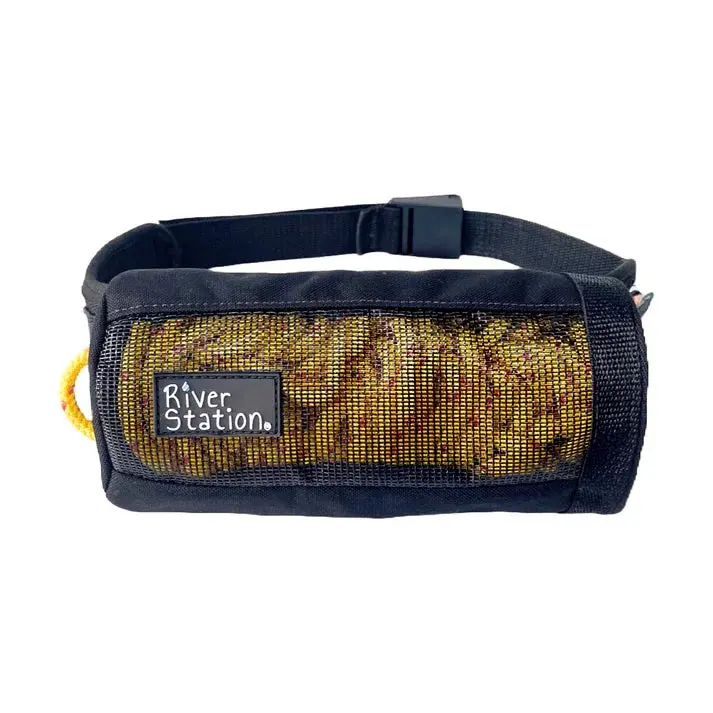 River Station Rapid Pack Waist-Mounted Throw Bag for Swiftwater Safety