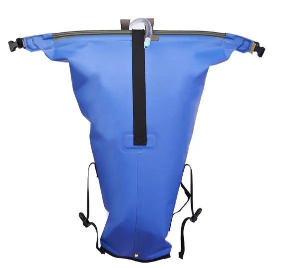 Salmon Navy Blue Waterproof StowFloat Dry Bag