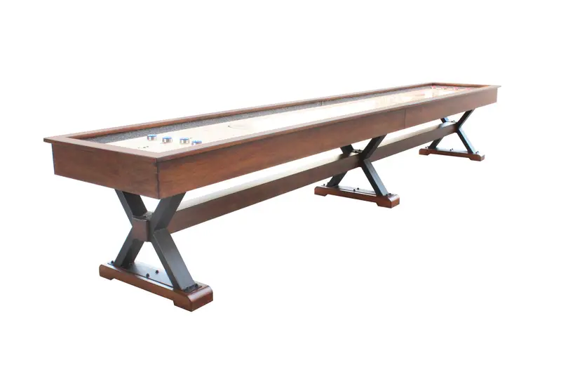 Santa Fe Pro-Style Shuffleboard Table – Available in 12′, 14′, and 16′ Lengths