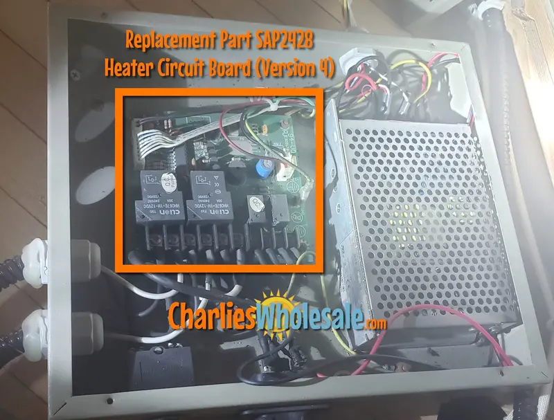 SAP2428 Heater Circuit Board – Version 4 Replacement for Sauna Systems