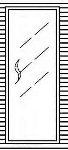SAP2457 Tempered Glass Door Replacement for Pool Enclosures