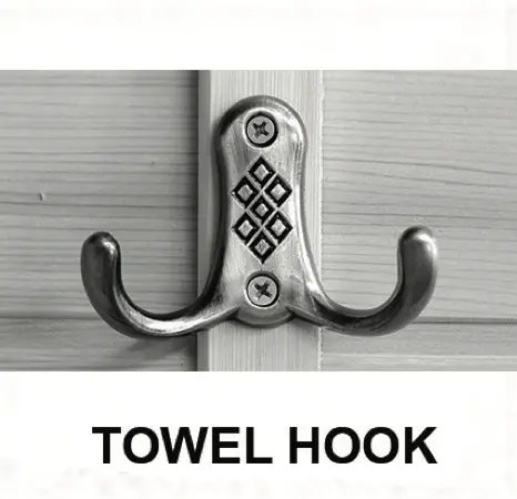 SAP2460 Dual-Position Towel Hook Replacement Fixture