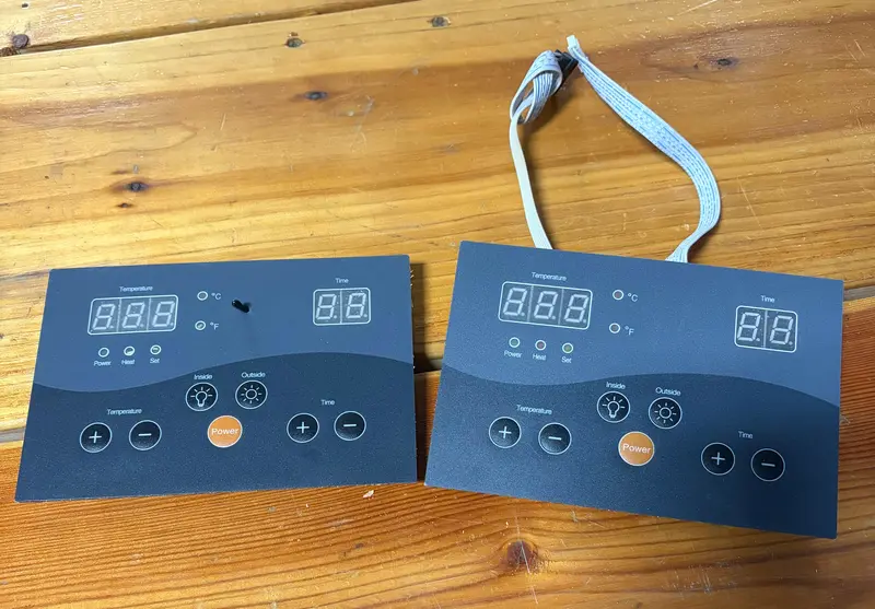 SAP3018 Digital Control Panel with Integrated Temp Sensor – Compatible with SAP2603