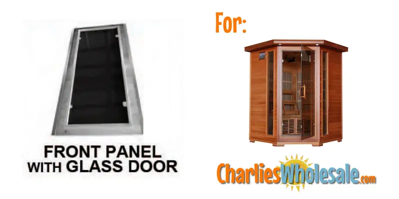 SAP30204 Front Panel with Glass Door Replacement Assembly