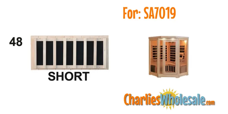 SAP7128 Short Bench Heater Support Panel