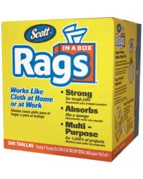 Scott Boxed Rag Pack for General Use