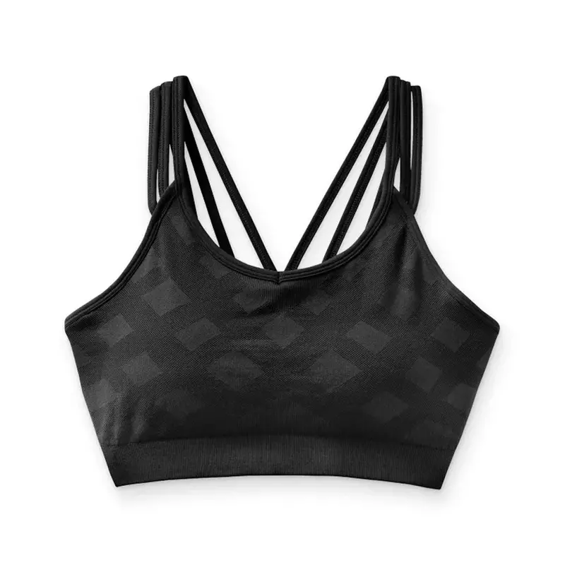 Seamless Women’s Strappy Support Bra