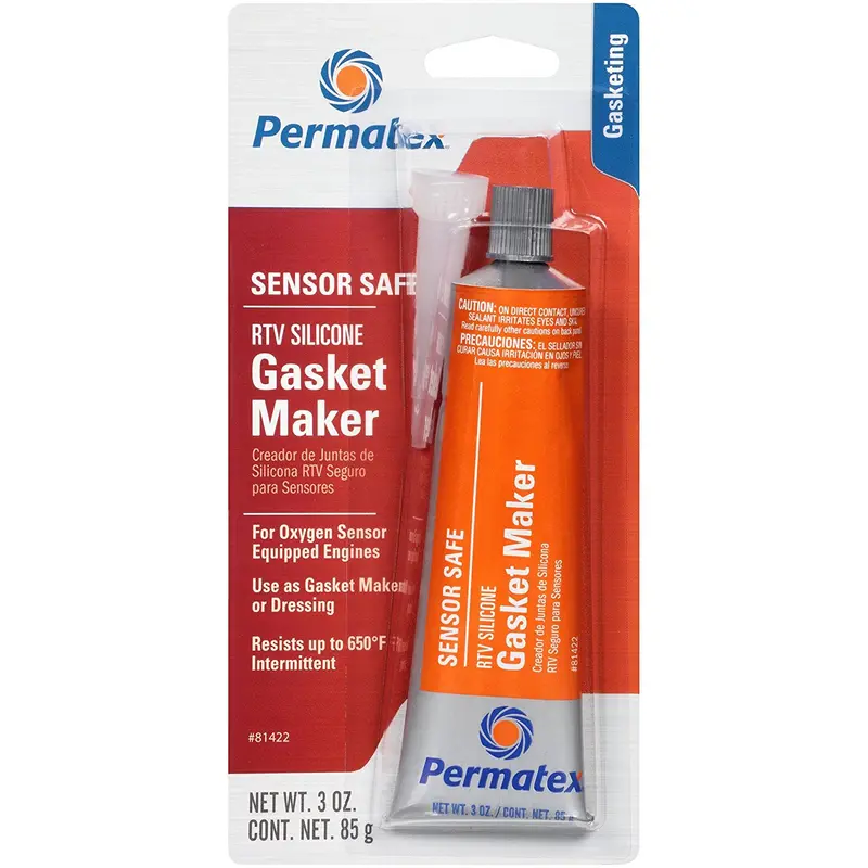 Sensor-Safe High-Temp Red RTV Silicone Sealant