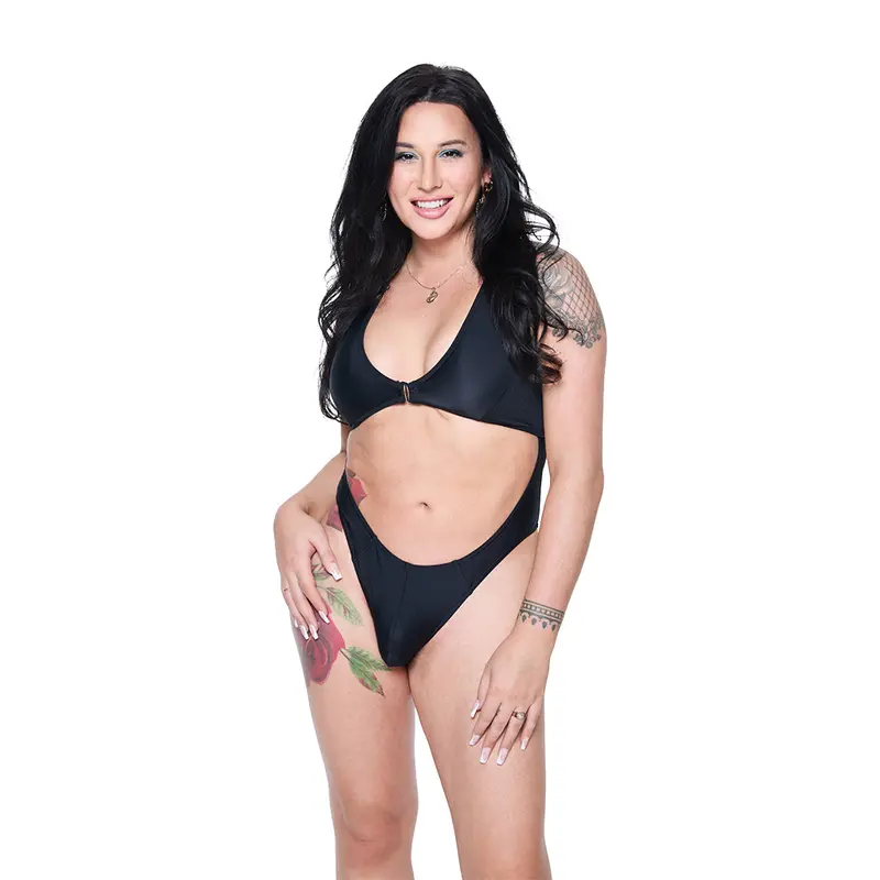 Serenita One-Piece Swimsuit – Black