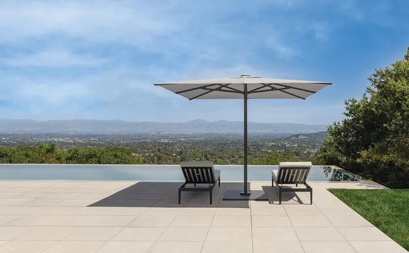 Shademaker 10 ft Square Atlas Umbrella