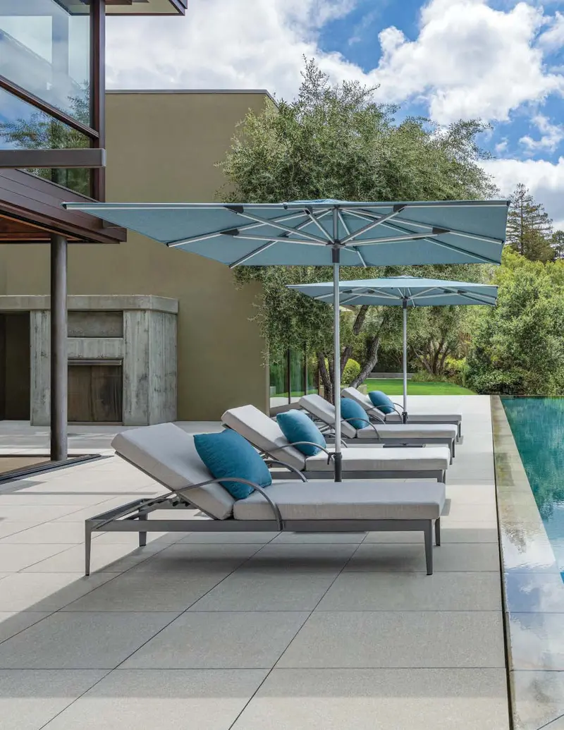 Shademaker 9 ft Square Libra Umbrella