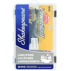 Shakespeare Lake & Pond Fishing Tackle Kit for Anglers