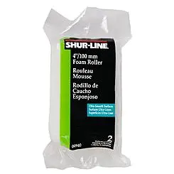 Shur-Line 4-Inch Foam Mini Roller Refills (2-Pack)